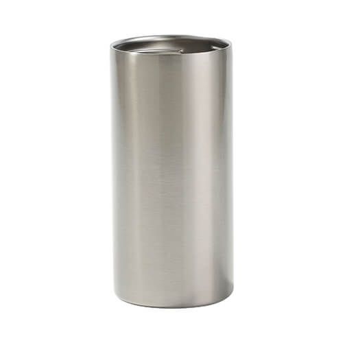 Cooler do puszki 470 ml do sublimacji - srebrny zdjęcie 1