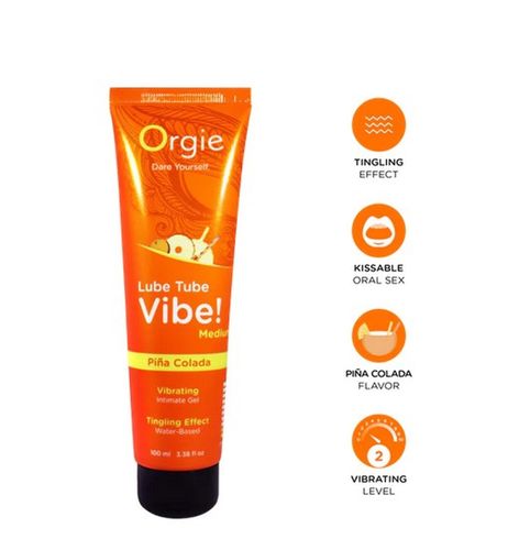 lube tube vibe! - medium - pina colada - 100ml | 3.38 fl oz. na Arena.pl