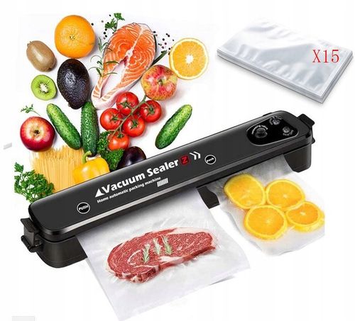 ZGRZEWARKA DO ŻYWNOŚCI PRÓŻNIOWA SPOŻYWCZA + 10 WORKÓW na Arena.pl