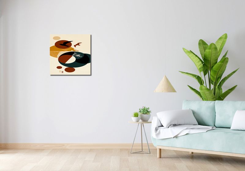 Obraz 50x50cm Subtelna Fauna zdjęcie 2