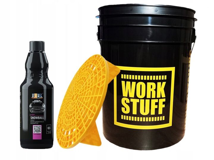 WORK STUFF Wiadro do mycia auta SEPARATOR ZESTAW zdjęcie 1