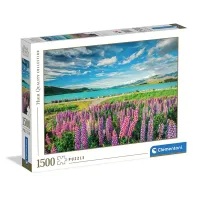 CLE puzzle 1500 HQ Lupins at Lake Tekapo 31728