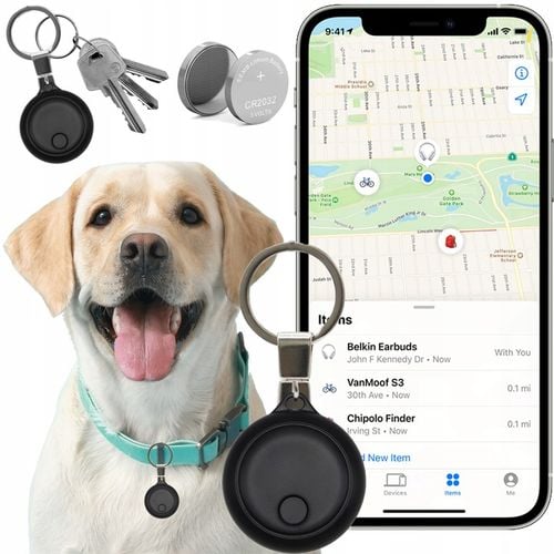 Mini lokalizator dla psa kota do roweru pojazdów kluczy torby SmartTag na Arena.pl