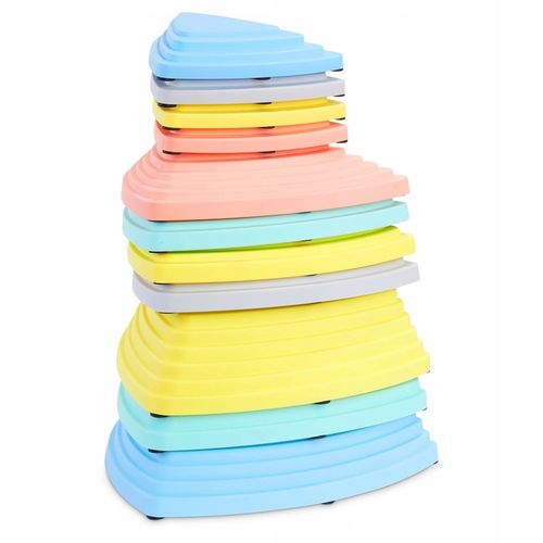 Kolorowe kamienie balansujące dla dzieci – zestaw 11 sztuk do zabawy na Arena.pl