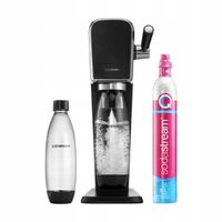 saturator do wody SodaStream Art czarny butelka 1L gaz 60L