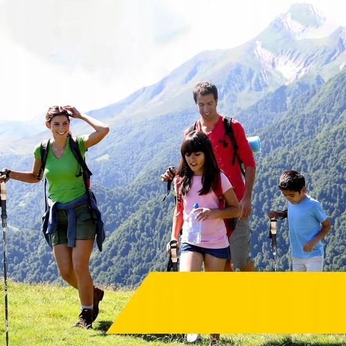 KIJE TREKKINGOWE SKŁADANE KIJKI W GÓRY DO TURYSTYCZNE REGULOWANE ALUMINIOWE na Arena.pl