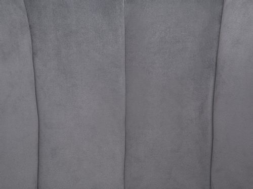 Fotel welurowy szary LARVIK na Arena.pl