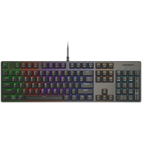 cougar klawiatura gamingowa ultimus ex,rgb, usb, czarna
