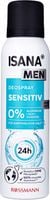 ISANA MEN SENSITIVE DEZODORANT W SPRAYU 24H 150 ML