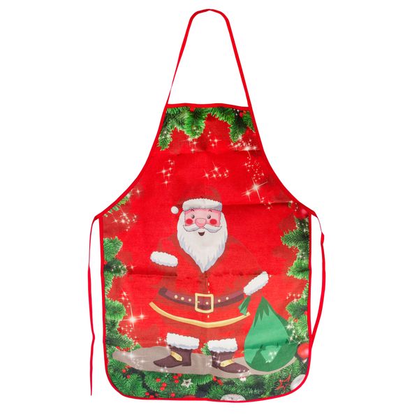 FARTUCH FARTUSZEK KUCHENNY WZÓR MOTYW ŚWIĄTECZNY PREZENT ŚWIĘTA MIKOŁAJ zdjęcie 1