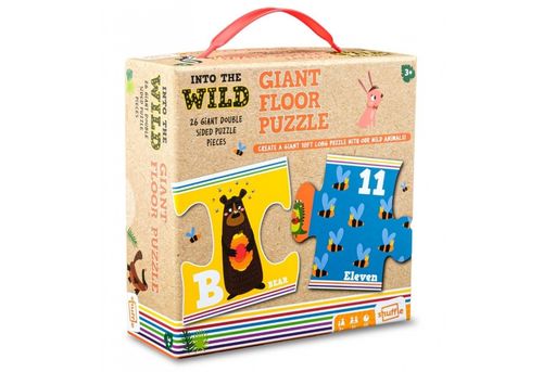 Puzzle 26 El.duże  Dwustronne Alfabet I Cyfry 2281 na Arena.pl