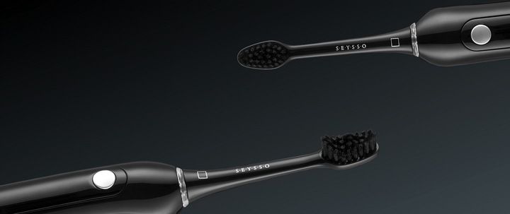 Szczoteczka elektryczna do zębów SEYSSO BASIC BLACK seria CARBON zdjęcie 10