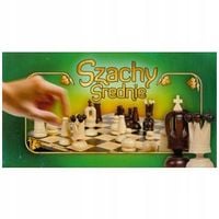 Szachy srednie drewniane 30025
