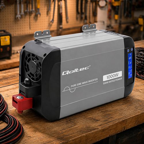 Qoltec Przetwornica 12V/230V 500W Sinus na Arena.pl