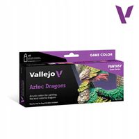 Vallejo: 72.195 - Game Color - Aztec Dragons (8 x 18 ml)