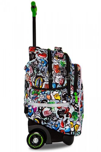 Plecak CoolPack LED JUNIOR na kółkach GRAFFITI (9443) na Arena.pl