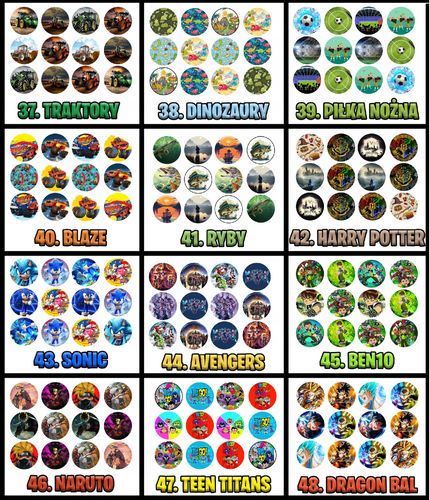 OPŁATEK na BABECZKI MUFFINKI zestaw na urodziny 12szt. - FORTNITE GRY na Arena.pl