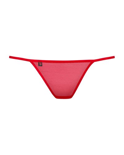 obsessive stringi czerwone luiza stringi s/m na Arena.pl
