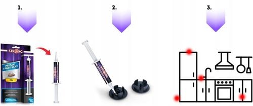 SILNA TRUTKA ŻEL ŚRODEK NA KARALUCHY PRUSAKI STRONG PREPARAT 10G na Arena.pl