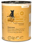 Wołowo-cielęca karma dla kota bez sztucznych dodatków - Catz Finefood 400g