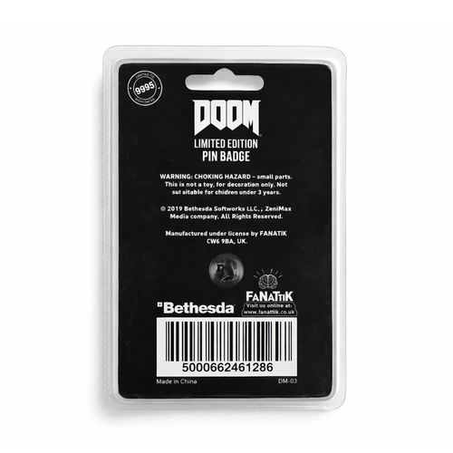 God Mode | 5 cm | Metal | Przypinka | Doom na Arena.pl