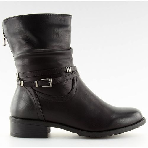 Botki damskie czarne 8232-3 Black r.41 na Arena.pl