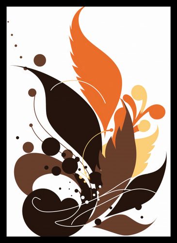 Plakat 25x35cm Ognie Jesienne na Arena.pl