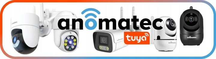 CZARNA KAMERA BEZPRZEWODOWA WIFI 4MPX WEWNETRZNA NIANIA IP APLIKACJA TUYA zdjęcie 5