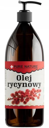 OLEJ RYCYNOWY NIERAFINOWANY TŁOCZONY NA ZIMNO W SZKLE Z DOZOWNIKIEM 1L na Arena.pl