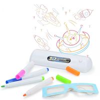 WOOPIE Magiczna Tablica 3D Podświetlenie LED do Rysowania
