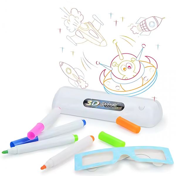 WOOPIE Magiczna Tablica 3D Podświetlenie LED do Rysowania zdjęcie 1