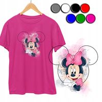 KOSZULKA DZIECIĘCA T-SHIRT Z NADRUKIEM - MYSZKA MINNIE MINI - S 122-128