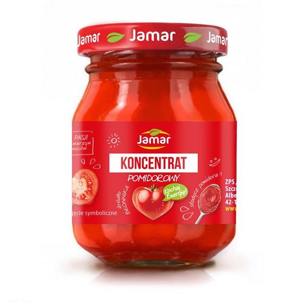 Jamar Koncentrat pomidorowy 30% 80 g zdjęcie 1