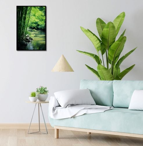 Plakat 40x60cm Spokój Bambusów na Arena.pl