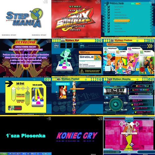 NAJNOWSZA MATA DO TAŃCZENIA TAŃCA USB/TV MENU PL STEPMANIA TELEWIZOR + PC na Arena.pl