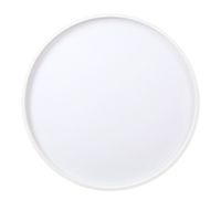 Texas lampa sufitowa plafon biały 18W LED 34 cm klosz biały efekt sky