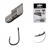 Zestaw Haczyk Haczyki FL 8354 r 2 B.Nickel 10 szt