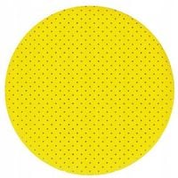 PAPIER ŚCIERNY KRĄŻEK DO ŻYRAFY 225mm ŻÓŁTY P. 120 x 25 szt
