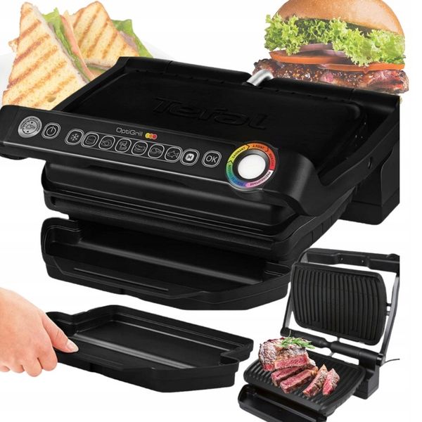 Grill elektryczny Tefal OptiGrill 2000 W GC705816 / 6 PROGRAMÓW zdjęcie 6