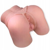 POŚLADKI Z MAJTKAMI Sztuczna Pochwa Wagina z Anusem 3D