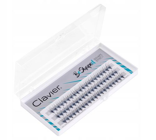 Kępki Rzęs CLAVIER BeShaped 8mm – skręt B na Arena.pl