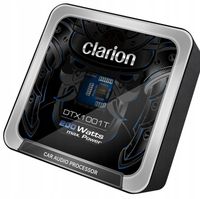 Wzmacniacz samochodowy 4-kanałowy Clarion DTX-1001T