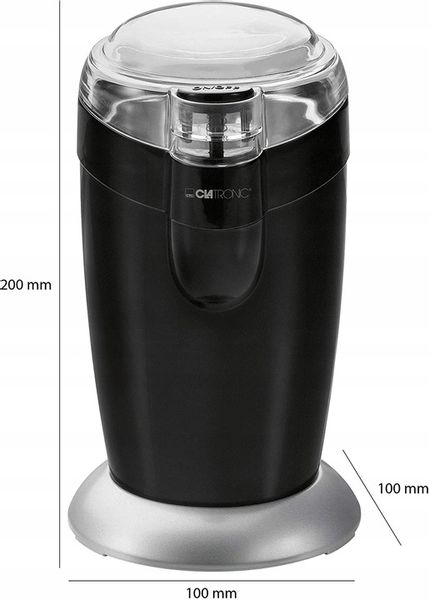 NIEMIECKI MŁYNEK DO ZIAREN ZIARENEK KAWY ROZDRABNIACZ CLATRONIC zdjęcie 2
