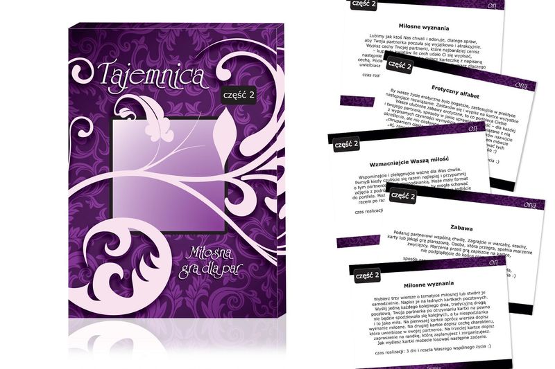 Polecenia Karty Erotyczne Gra Dla Par Tajemnica 2 zdjęcie 1