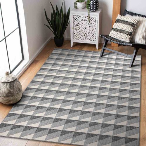 RUG/LU/WINK/RHOMBUS/GREY/80x150 na Arena.pl
