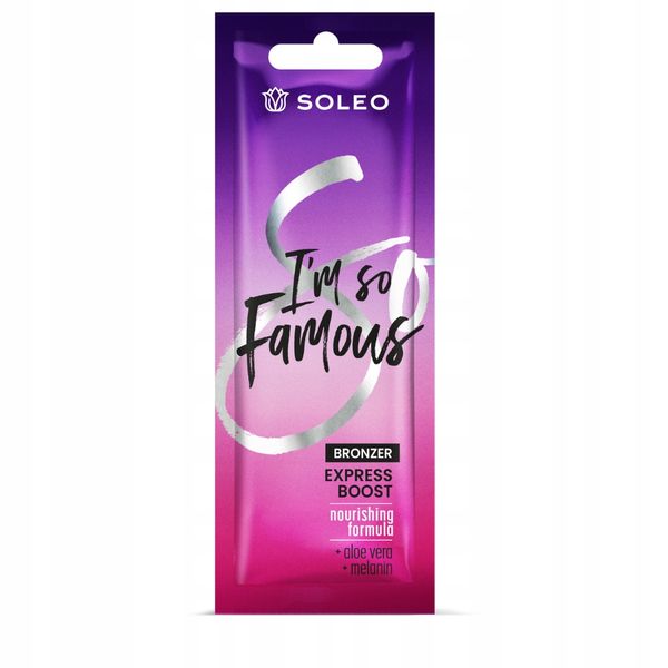Soleo I'm So Famous 5x15ml Bronzer Do Opalania + Gratisy zdjęcie 3
