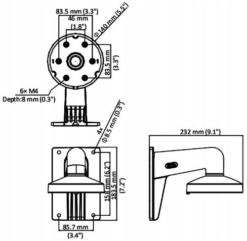 ADAPTER HIKVISION DS-1280ZJ-M na Arena.pl