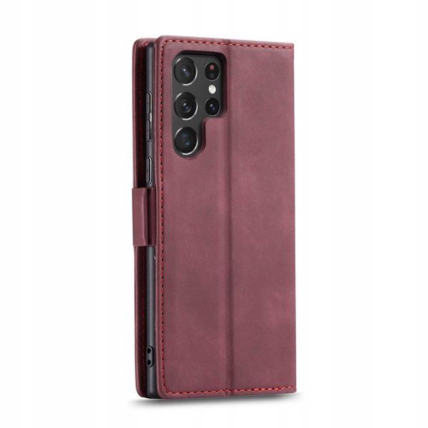 Spacecase Wallet Galaxy S22 Ultra Red zdjęcie 11