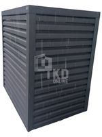 Osłona pompy ciepła 80x50x180 cm antracyt  TKD185