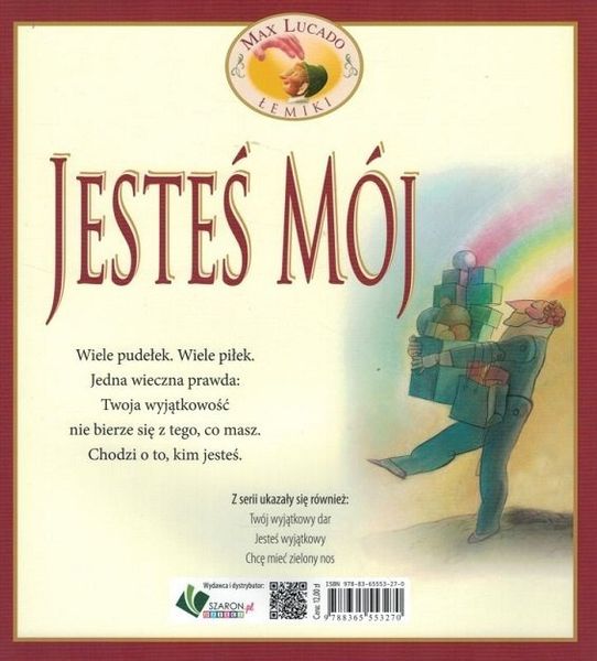 Jesteś mój - Max Lucado - oprawa miękka zdjęcie 1